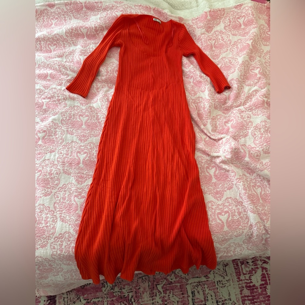 Maxi sweater dress